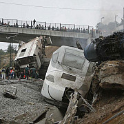 accidentul feroviar din spania surprins de camerele de supraveghere video