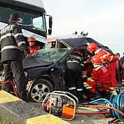 accident grav pe dn1 la romanesti