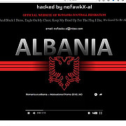 albanezii fac si misto de noi hackerii au atacat site-ul frf si au afisat un logo