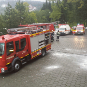 incendiu la un hotel din predeal 120 de turisti au fost evacuati