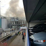explozii puternice pe aeroportul din bruxelles video