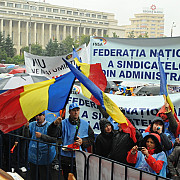 protest de amploare in capitala mii de oameni in fata guvernului