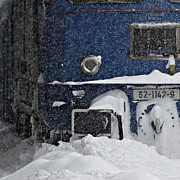 trenuri oprite in gara busteni din cauza conditiilor meteo nefavorabile