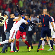 incidentele de la serbia albania si deciziile uefa