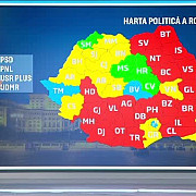 harta politica a romaniei dupa alegerile parlamentare in 20 de judete aur a obtinut mai multe voturi decat usr plus