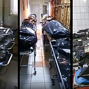 imagini dramatice cu mortii covid la morga spitalului universitar din bucuresti a fost suplimentat necesarul de saci pentru cadavre