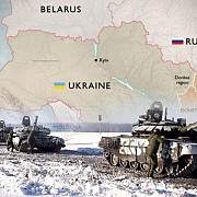 razboi in ucraina doua coloane de blindate si vehicule militare au trecut granita una din belarus care inainteaza spre kiev si una dinspre sud din crimeea ocupata