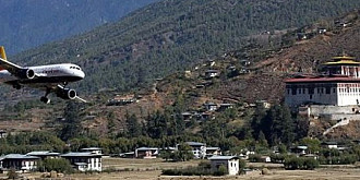 aeroportul dintre munti