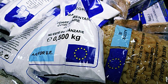 pachetele cu ajutoare europene ramase pe stoc redistribuite primariilor si celor care au mai primit