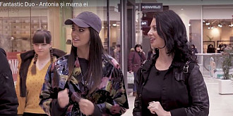 antonia si mama ei la shopping in afi ploiesti video