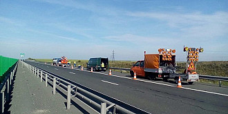 trafic restrictionat pe autostrada a1 bucuresti pitesti pentru efectuarea de lucrari la partea carosabila