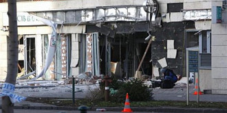 o bomba a explodat intr-o banca din budapesta