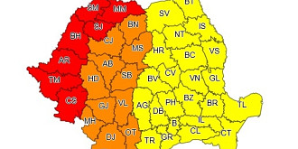vremea extremelor in romania cod galben de vijelii cod rosu de canicula - atentionarea meteo actualizata