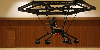 studentii din singapore au construit drona care te plimba in zbor