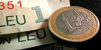 cursul euro a depasit pragul de 45 lei