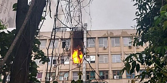 incendiu violent la spitalul de copii sf maria din iasi flacarile au cuprins cel putin un salon