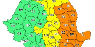 cod portocaliu de ploi fenomene extreme - actualizare anm - ce zone sunt vizate de vremea rea