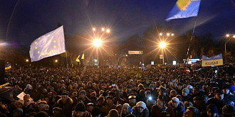 politia ucraineana locuitorii kievului sunt deranjati de protestatari