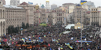 aproape 200000 de ucraineni protesteaza la kiev fata de noile legi represive