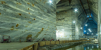 salina slanic cea mai mare din europa si locul cu cel mai pur aer de pe planeta