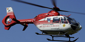 trei persoane ranite intr-un accident una a fost preluata de un elicopter smurd