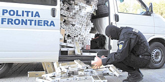 80000 de tigari confiscate de politistii din capitlala