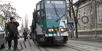 primul tramvai intra in probe pe traseu pe linia 101