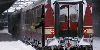 romania sub zapada peste 160 de trenuri anulate